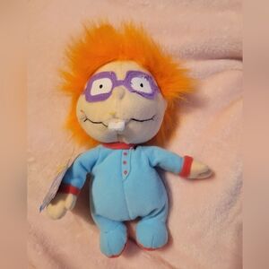 Nickelodeon Rugrats chuckie beanbag toy vintage 90's